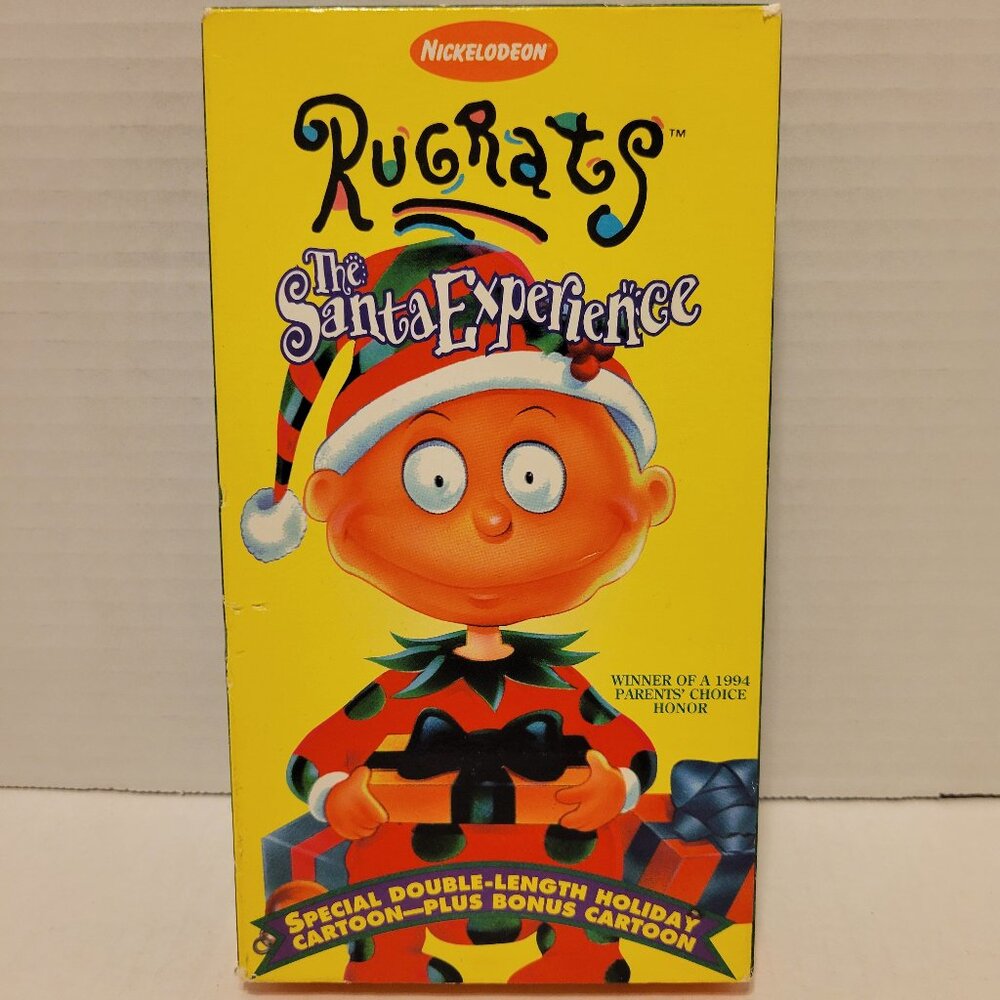Vintage 1996 Nickelodeon RUGRATS The Santa Experience VHS